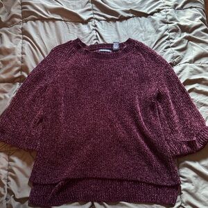 Architect Women's Maroon Crew Neck Sweater